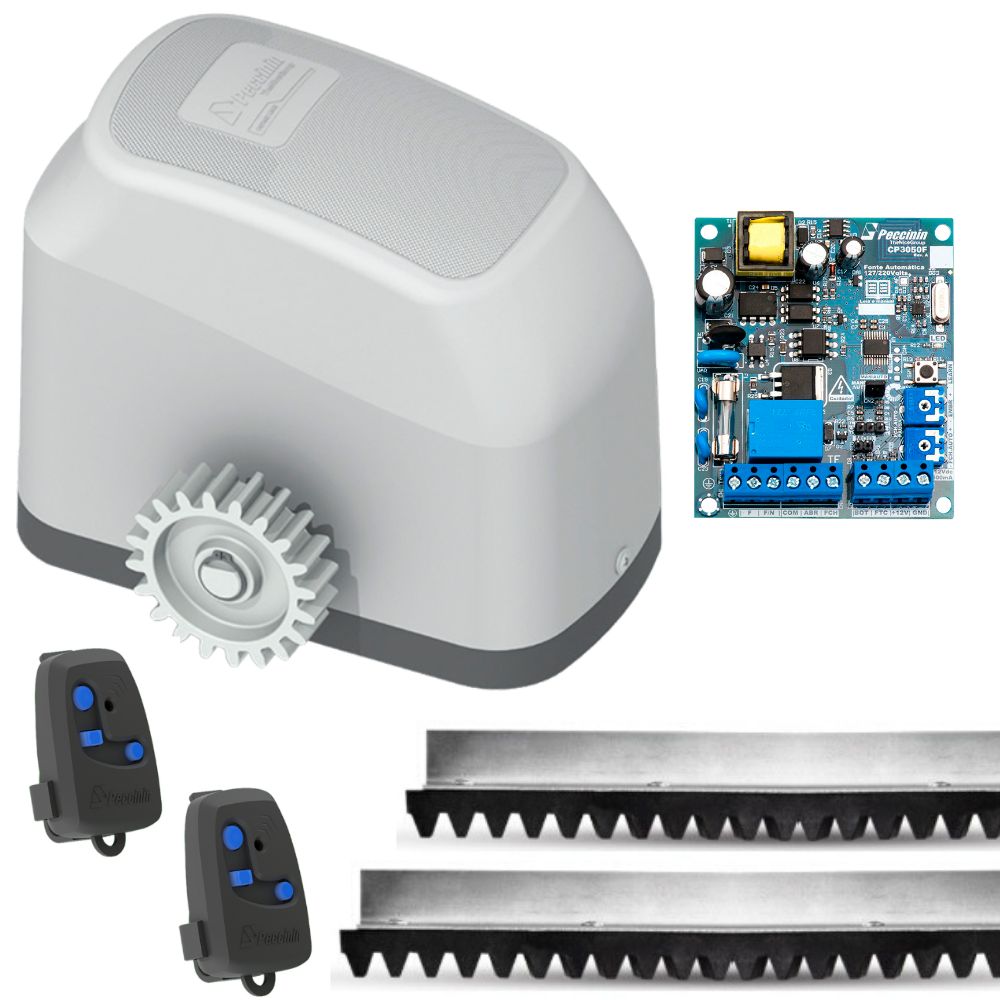 Kit Motor Deslizante Gatter 1/4 - 400 STD 127V (Peccinin/Nice)